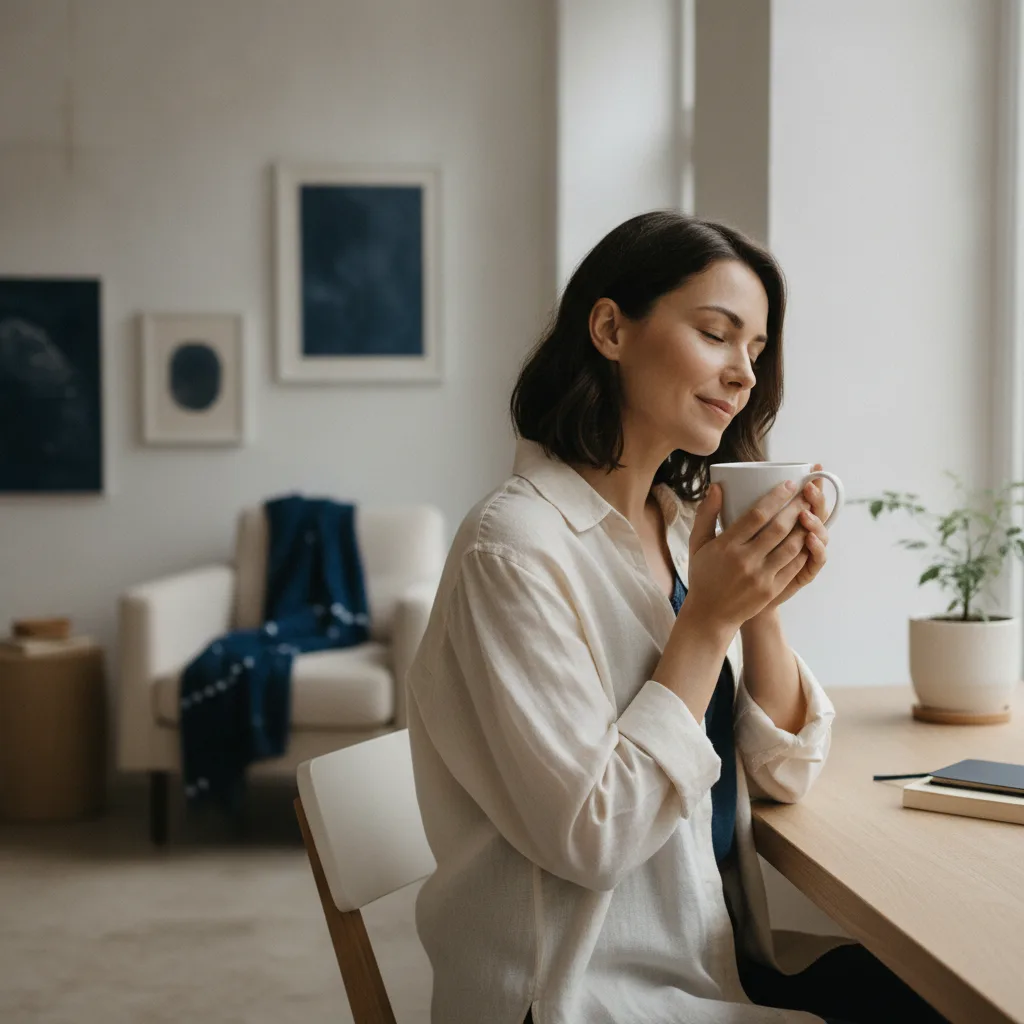 Pause with intention